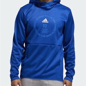 Adidas Men's Royal Blue Hoodie